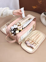Bolsa De Maquillaje Impermeable Para Hombres Y Mujeres Organizador De Gran Capacidad De Cosméticos Bolsa De Viaje Estuche De Toallas De Mano Estilo Fashion - details 2