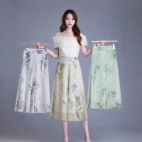 Moda Verano 2025 Pantalones de Cintura Alta y Estilo Chino Adelgazante con Tela de Seda de Hielo - details 1