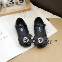Zapatos de cuero para niñas, calzado versátil de estilo princesa, fondo suave, pajarita elegante para fiesta de boda, otoño, 2024 - details 3