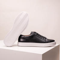 Zapatos blancos de hombre retro zapatos de placa base suave de cuero versátil - details 14