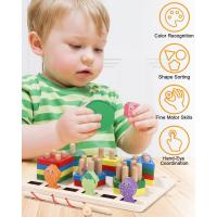 Juguetes Educativos Montessori Set de Construcción 2 en 1 Regalo de Cumpleaños Ideal para Niños de 1 a 3 Años - details 1