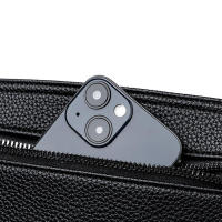 Bolso de hombro suave de diseñador de cuero de PU para mujer, gran capacidad, de moda - details 18