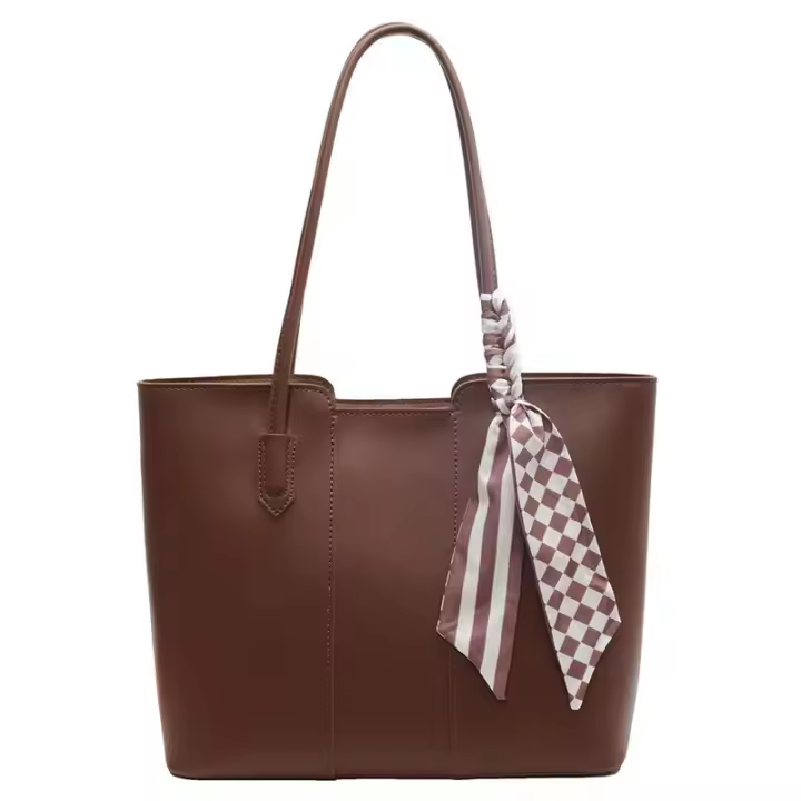 Bolso cruzado de mujer, bolso de moda, gran capacidad, bolso de viaje, bolso de mano, versátil, bolsillo oculto con cremallera, antirrobo, cuero de PU - 1
