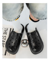 Agujero zapatos de los hombres de verano nuevo desgaste sandalias deportes zapatos de playa sandalias de los hombres de un pie medio bolsa de apoyo cabeza - details 17