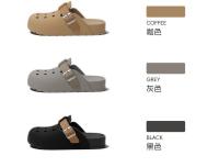 Stepping on Clouds Feeling Hole Shoes para mujer, novedad de verano, suela gruesa, moda, playa, hogar, interior, antideslizante, punta cerrada - details 11