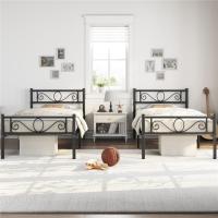 Cama Individual Hierro Cama Metálica para colchón de 90 x 190cm Cama Industrial Estructura Metal - details 8