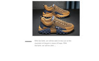 Zapatillas deportivas de lujo para hombre, zapatos informales para correr, zapatillas gruesas, nuevo diseño - details 5