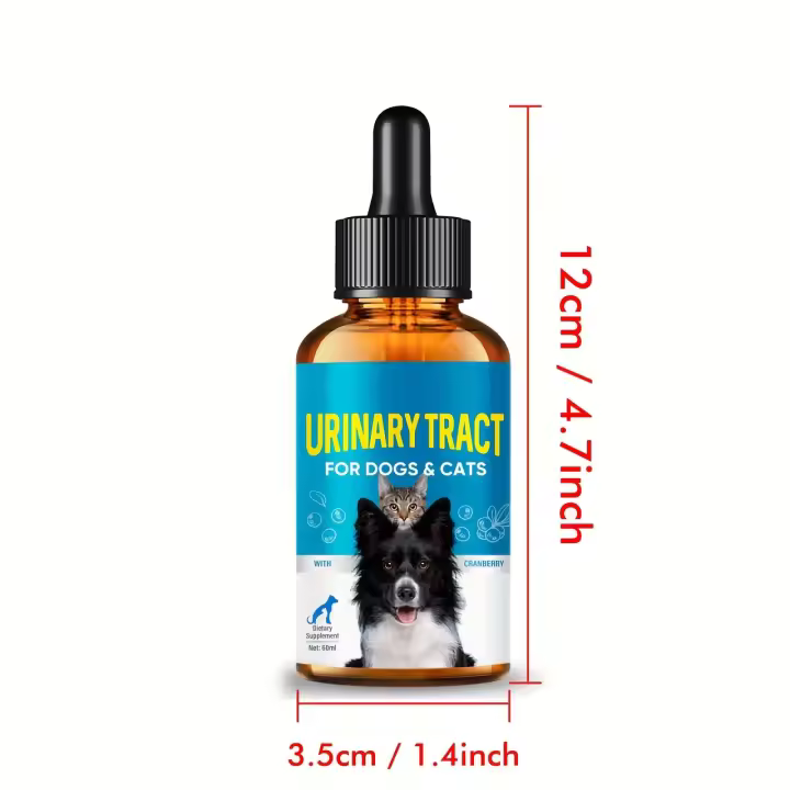 Probiótico para Perros, Gotas Probióticas Naturales 3 en 1 para Perros - 2.03oz - 1