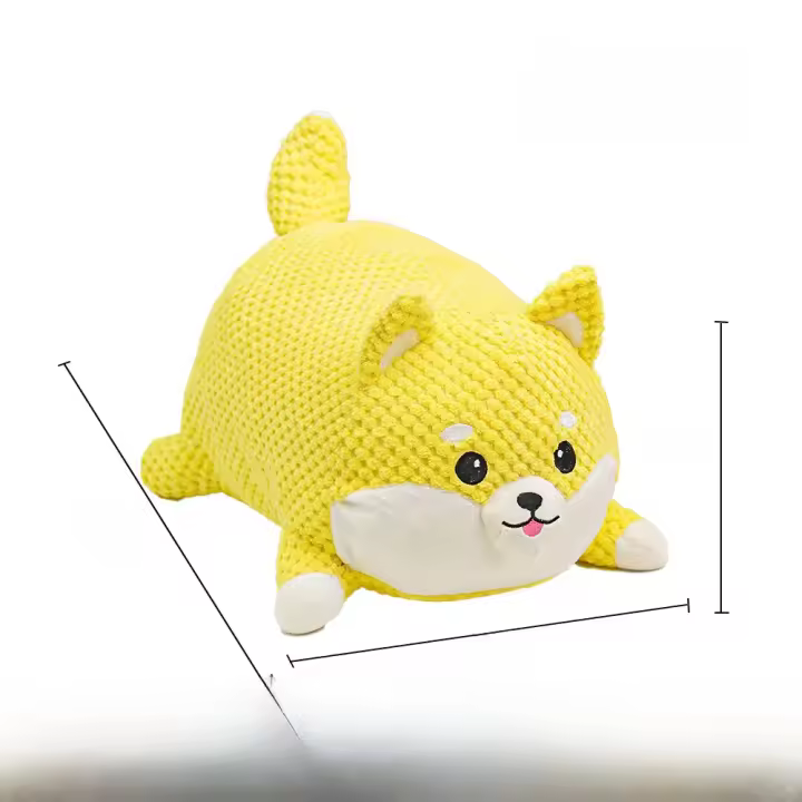 Juguete de Peluche de Bulldog Resistente a Mordiscos Cuerda de Juguete de Dibujos Animados de Fruta - 1