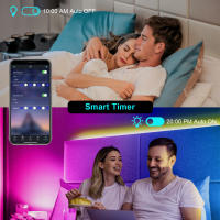 Luz de Tira LED Moderna GAHADA Control Remoto Bluetooth de 24 Teclas Colores de Sueño RGBIC - details 3