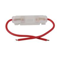 2 Pcs 15A Wire Fuse Holder Box for Car Truck Motorcycle Motorbike Glass Tube Fuses 9.65″ Fuse Holder Motorcycle Accessories