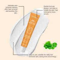 Crema corporal facial, limpieza hidratante de las axilas, crema depilatoria suave y no irritante para la piel - details 5
