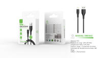 WOOX Cable USB Lightning negro de 15w para iPhone 11 12 13 Pro Max X XS XR 5 6 8 7 Plus iPad Cable cargador de carga rápida para cable de datos 1M plástico PVC - details 3