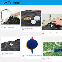 Inflatable Punching Bags Stand Sandbag Fitness Freestanding Boxing Target Bag Children and Adults Pressure Relief Body Building - details 5