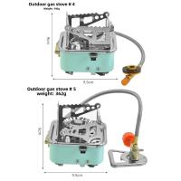 Mini estufa de Gas de cartón plegable portátil para acampar al aire libre, cocina compacta, estufa cuadrada pequeña para entretenimiento al aire libre - details 7