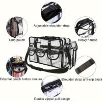 Bolsa de cosméticos impermeable para viaje, organizador Unisex multibolsillo con gran capacidad - details 3