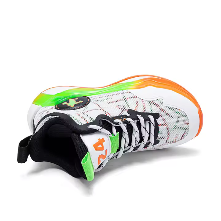 Nuevos zapatos de baloncesto para niños, zapatillas deportivas con plataforma al aire libre, ideales para clases de baloncesto, estudiantes - 1