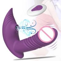 Dildo Vibrator Vestible Clitoral G Punto Succión Estimulador Juguetes sexuales para mujeres Control remoto Vagina femenina Masturbación Coquetear Masajero - details 3