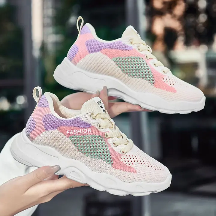 Zapatillas Deportivas Transpirables 2025 Zapatos de Mujer de Moda Versátiles con Suela Suave - 1