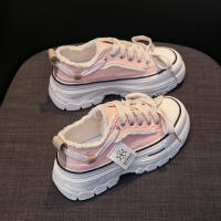 Verano Nuevo 2025 Suela Gruesa Retro Pequeño Blanco para Mujeres Moda Estudiante Versátil Casual zapatos ard - details 3