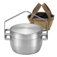 Olla colgante Boig para freír y acampar holandesa Do-25 de acero inoxidable engrosada multifuncional - details 1