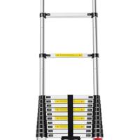 Escalera Telescópica de Aluminio Extensible y Plegable Compacta, Ligera, Portátil, Antideslizante - details 11
