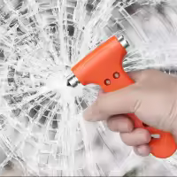 Herramienta de rescate de 4 piezas, martillo de seguridad para interruptor de ventana de cinturón de seguridad, adecuado para automóviles y vehículos. - details 5
