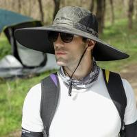 Sombrero de cabeza grande para hombre, al aire libre de pescador gorra de pesca, montañismo. - details 1