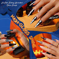 ROSALIND juego de esmaltes de uñas de Gel para Halloween y Navidad, lámpara UV/LED, varios colores, otoño e invierno, para tu fiesta de uñas loca - details 11