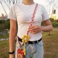 Correa de Teléfono Lanyard para Mujeres Estilo LargoinsCuerda trenzada hecha a mano de flor de viento, duradera, anti-pérdida para exteriores - details 15