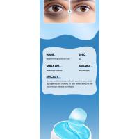 Máscara para los ojos De Colágeno, mascarilla transpirable, hialurónico contra las ojeras, elimina arrugas, Antiarrugas, 60Piezas - details 9