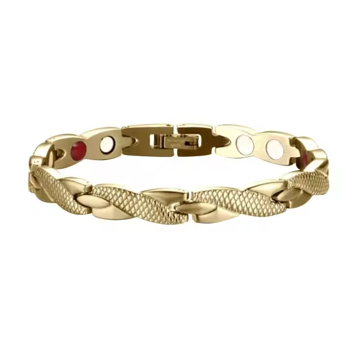 Tratamiento magnético Twisted Dragon para hombres y mujeres, extraíble para tratamiento de pérdida de peso, pulsera de joyería - 1