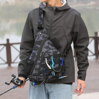 Bolsa de pecho para deportes al aire libre con carga USB para hombre de gran capacidad, mochila de almacenamiento para pesca con múltiples bolsillos - details 6