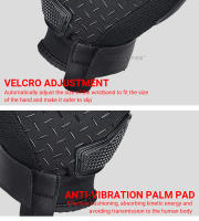 Guantes de Carreras SUOMY de Tamaño Grande XXL Negros con Decoración Elegante Antideslizantes y Transpirables para Moto Cierre de Pulgar Lavables en Agua - details 43