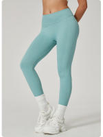 Pantalones de yoga Sin vergüenza Línea Levantamiento de cadera Melocotón Cadera Fitness Pantalones Deportes Yoga Pantalones - details 4