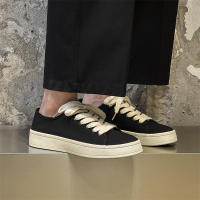Zapatos de lona para hombre, básicos, versátiles, negros, modernos, casuales, transpirables, delgados, retro, deportivos - details 12