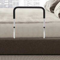 Manijas y rieles de riel de cama, correa de fijación para ancianos y adultos, carga máxima de 136kg, acero con alto contenido de carbono, Plástico - details 1