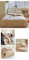 Edredón Bonenjoy con borlas, edredón de algodón, colcha de Color sólido, manta gruesa, edredón para adultos y niños, edredón para cama 90/105 - details 10