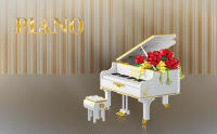 bdydt micro building blocks set piano architecture set for adult
