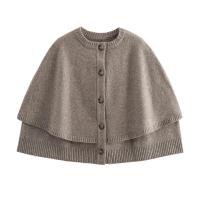 Cárdigan de Punto para Mujer Cálida Moda de Abrigo Corto con Botón - details 0