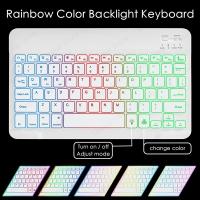 Funda de Teclado para Lenovo Tab M10, 3. ª generación, 10,1 pulgadas, TB328FU, TB328XU, tableta, Teclado Español inalámbrico retroiluminado arcoíris - details 3