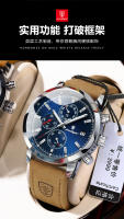 Reloj multifuncional impermeable para hombre de marca suiza, nuevo reloj deportivo de cuarzo. - details 11