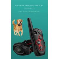 Nuevo dispositivo para perros con control remoto, collar de entrenamiento para mascotas resistente al agua con parada automática de ladridos, 1 unidad. - details 13