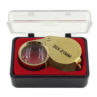 Loupe de Joyero de Vidrio Pocket Lupa de Magnificación Compacta para Joyeros - details 0