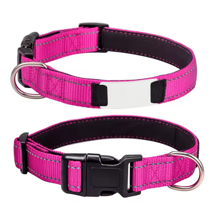 Collar Reflectante para Mascotas Ajustable Collar para Perros y Gatos para Ser Reflectantes en la Carretera - 1