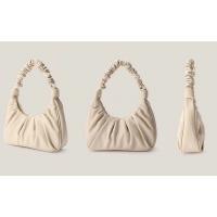Bolso Hobo fruncido para mujer, bolso de hombro Sofii de moda, monedero blanco pequeño - details 10