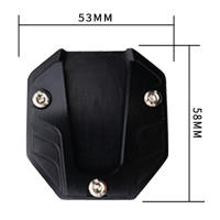 Extensión de Soporte de Kickstand para Motocicleta Placa de Soporte Antideslizante para Base Ampliada - details 2