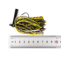 Gancho de cabeza de plomo para hombre y barba, 1 piezas, bloque de hierba de seda, anticolgante, inferior, subgancho, cebo biónico, cebo falso para lubina de mar - details 0