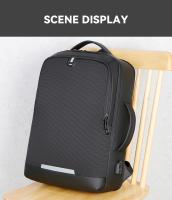 Mochila De Negocios impermeable para hombre, bolsa reflectante para ordenador portátil de 15,6 pulgadas, con carga USB, multifun - details 15