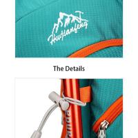 Mochila plegable de gran capacidad con cremallera, bolsa de montaña para exteriores, bolsas de almacenamiento de viaje, mochila deportiva, bolsa de escalada para exteriores - details 17